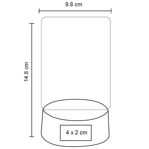 so-169-extra Grace – Mini Pizarrón De Plástico Luminoso