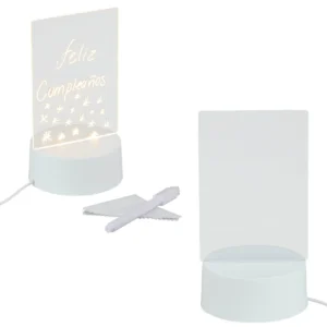 Grace – Mini Pizarrón De Plástico Luminoso
