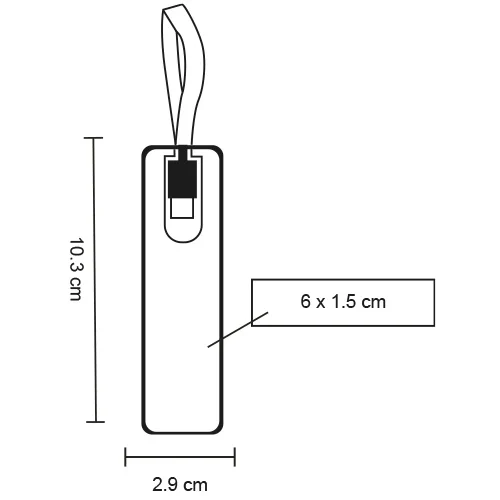 Voor – Power Bank De 3,000 Mah