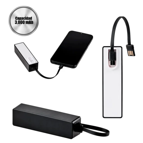 Voor – Power Bank De 3,000 Mah