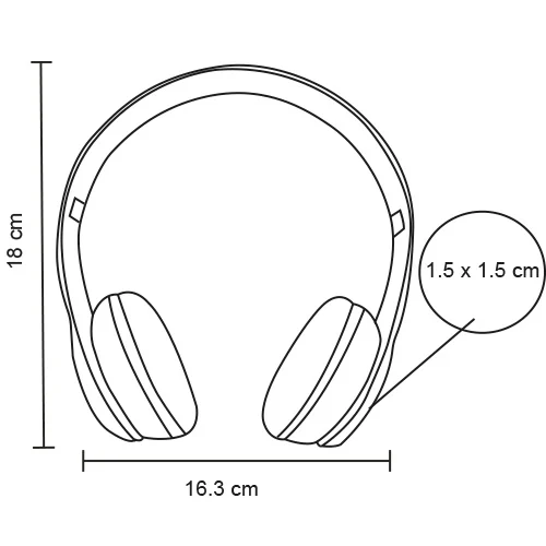 Jek – Audífonos Inalámbricos Plegables