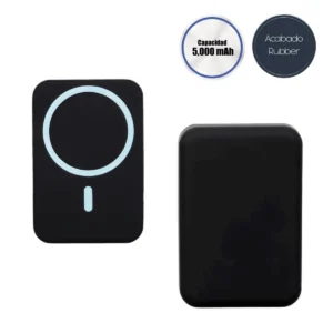 Char – Power Bank Wireless De Acabado Rubber