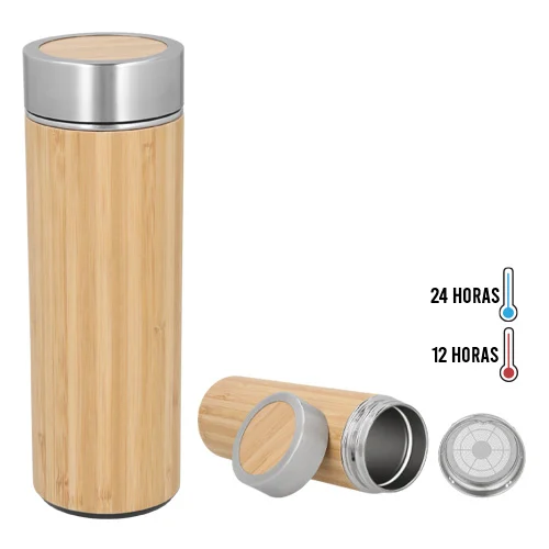 t-114-main Panda – Termo Con Doble Pared De Acero