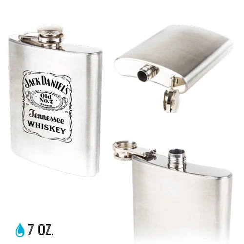 Marcus – Licorera De Bolsillo De Acero Inoxidable