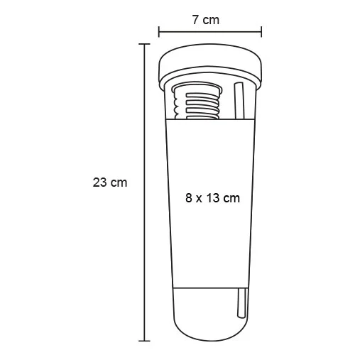 Fraise – Cilindro De Plástico