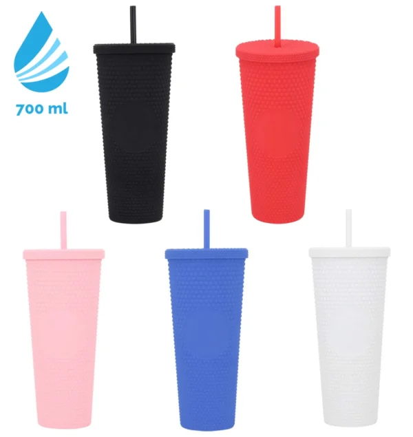 Mate – Vaso Con Doble Pared De Plástico,