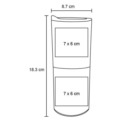 Take – Termo Con Acabado Rugoso Insulado Al
