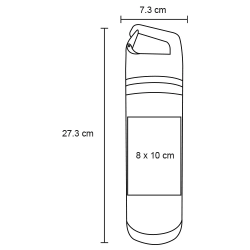 t-251-extra Odessa – Termo Con Acabado Rubber, Doble Pared