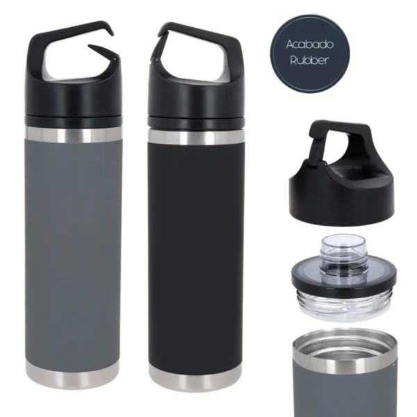 t-251-main Odessa – Termo Con Acabado Rubber, Doble Pared