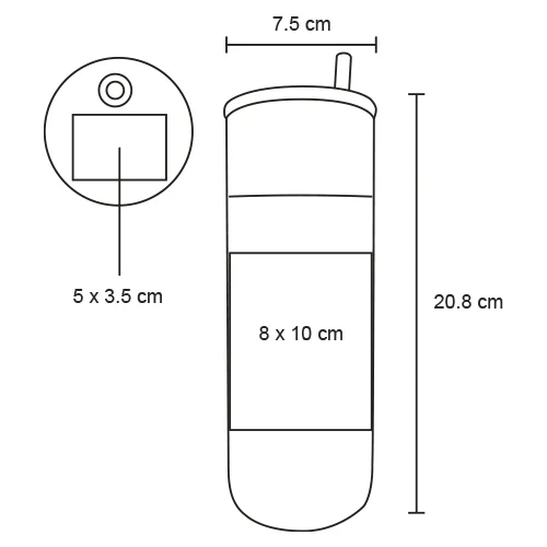 t-254-extra Qena – Termo De Doble Pared De Acero Inoxidable