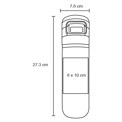 Grylls – Termo Con Acabado Rugoso, Doble Pared