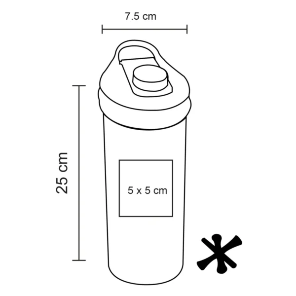 Tairo Mexa – Cilindro De Plástico Sólido Tricolor