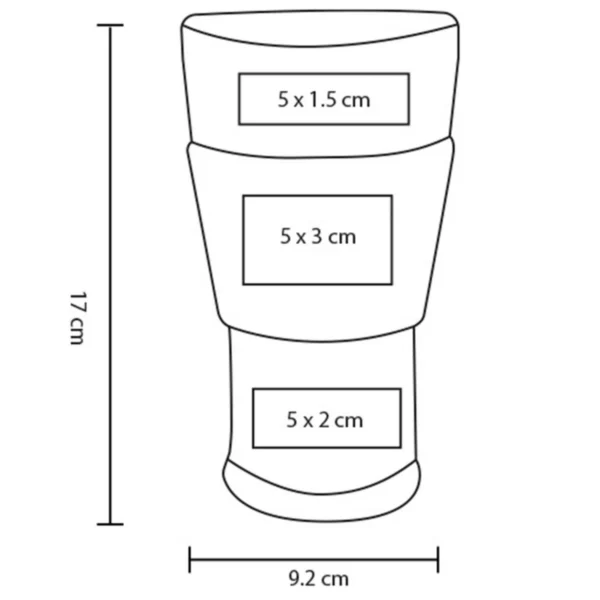 t-354-extra Daute – Vaso Con Doble Pared De Plástico,