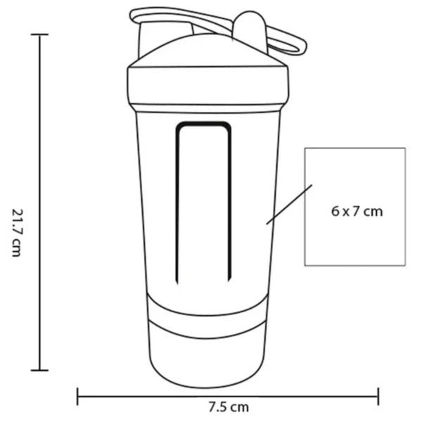 t-356-extra Shifu – Shaker De Plástico