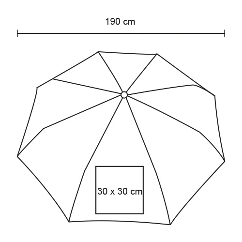 tl-031-extra Beach – Sombrilla De Playa