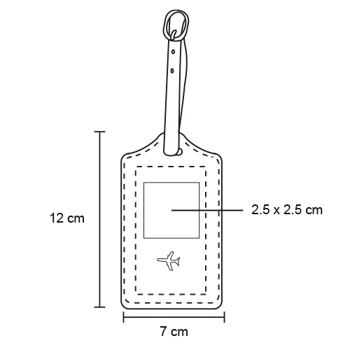 tl-047-extra Carrier – Identificador De Equipaje De Curpiel