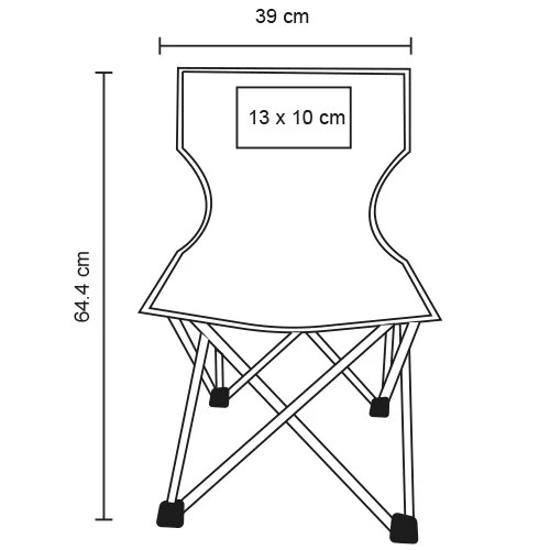 Stul – Mini Silla Portátil Plegable De Metal