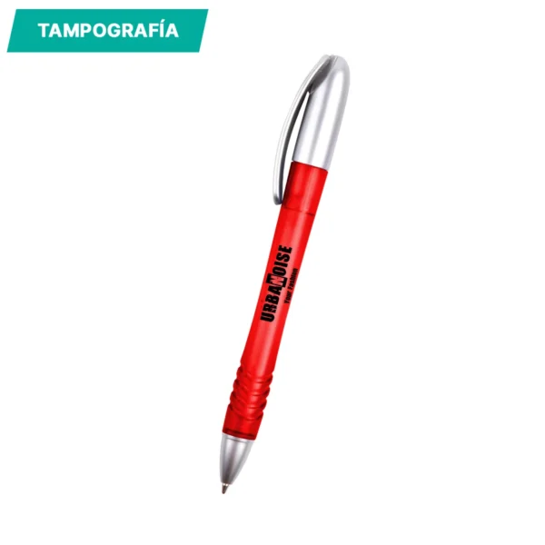 bl-026-gal-1 Bolígrafo de plástico Tenerife.