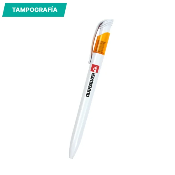 bl-039-gal-1 Bolígrafo de plástico Tripoli.