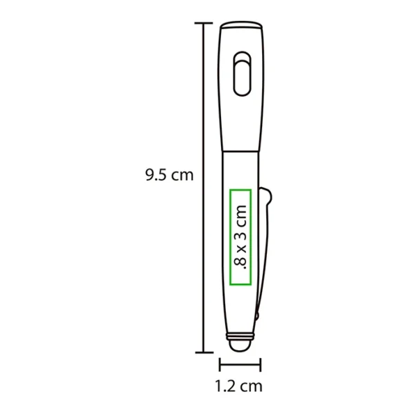 bl-075-gal-1 Bolígrafo de plástico Porto.