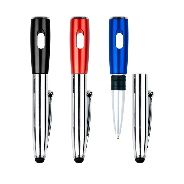 bl-075-gal-3 Bolígrafo de plástico Porto.