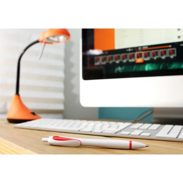 Bolígrafo de plástico Varzi.