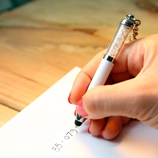 bl-080-gal-3 Bolígrafo mini llavero West.