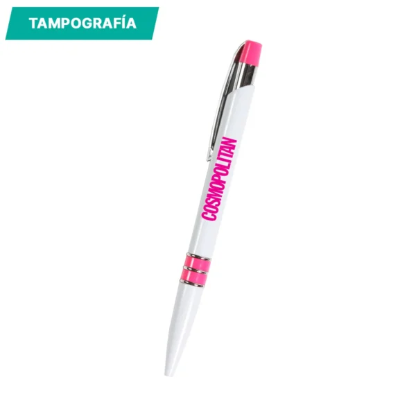 bl-089-gal-1 Bolígrafo de plástico Penza.
