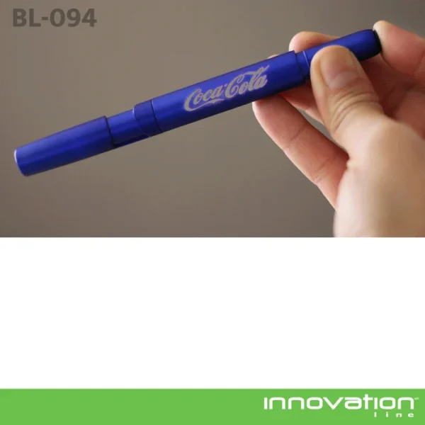 Bolígrafo multifunciones de plástico con luz Meybod.