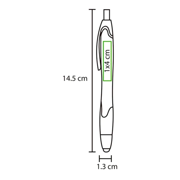 bl-107-gal-3 Bolígrafo de plástico Kashan.