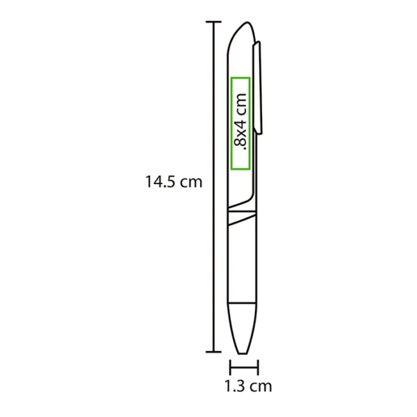 bl-109-gal-3 Bolígrafo de plástico Kord.