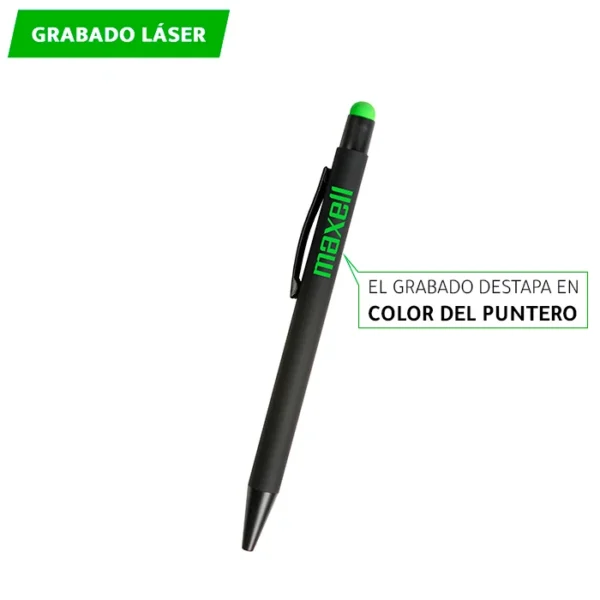 bl-124-gal-1 Bolígrafo en aluminio Bursa.