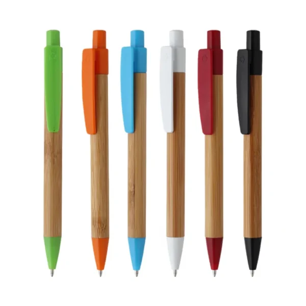 bl-126-gal-3 Bolígrafo de bambú Malaga.
