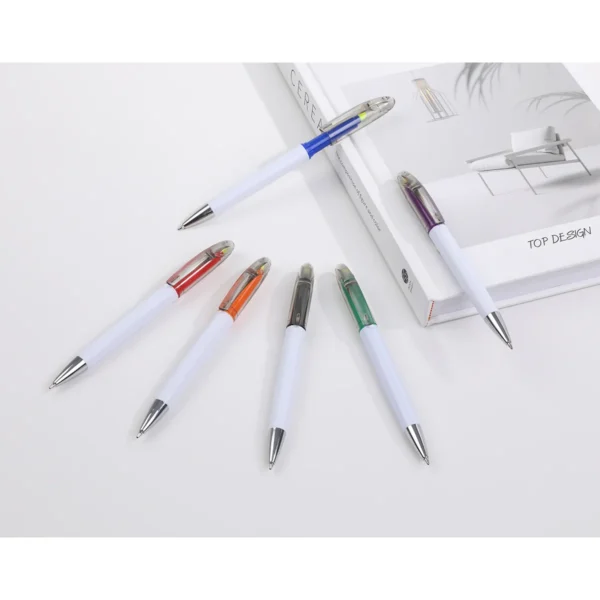 Bolígrafo de plástico Asís.