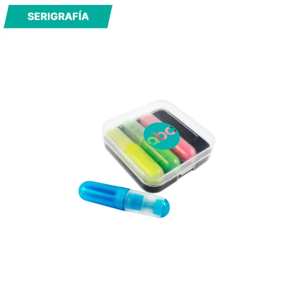 Set de 4 marcadores Pekin.