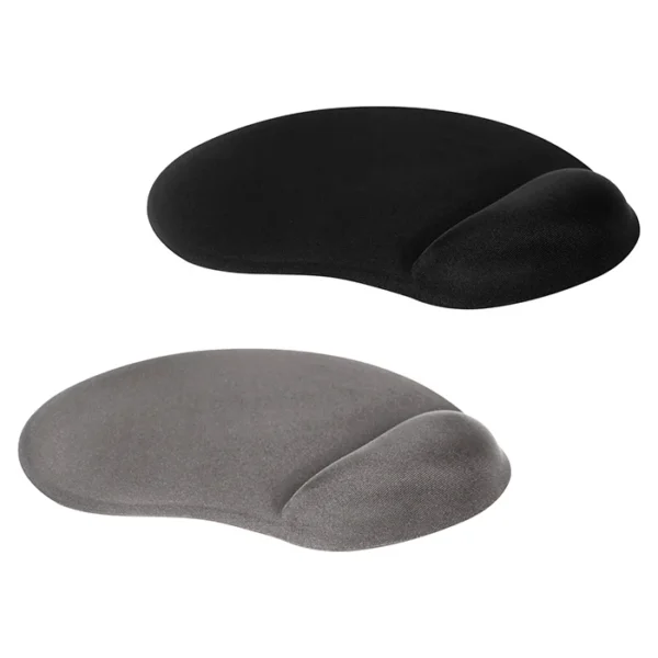 Mouse pad con soporte de silicón.