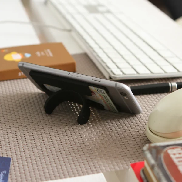 ex-053-gal-1 Porta tarjetas y soporte para celular.