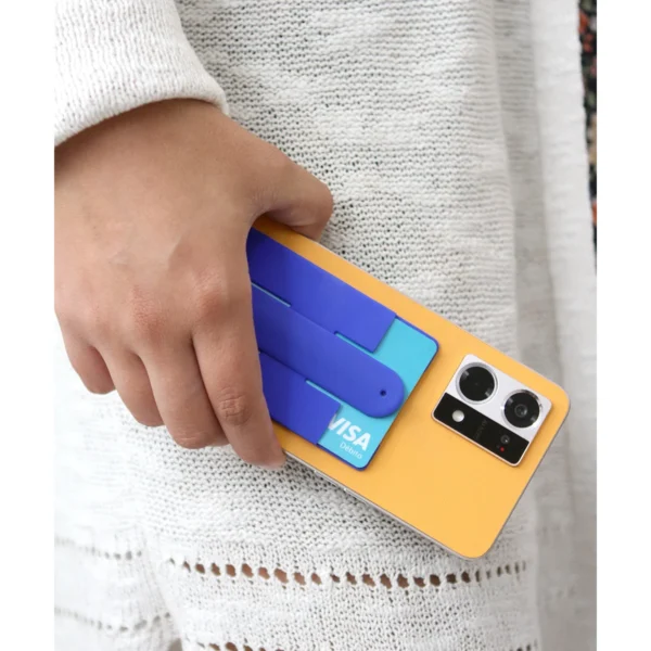 ex-053-gal-4 Porta tarjetas y soporte para celular.