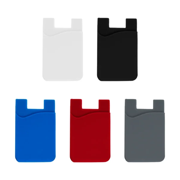 Porta tarjetas para celular.