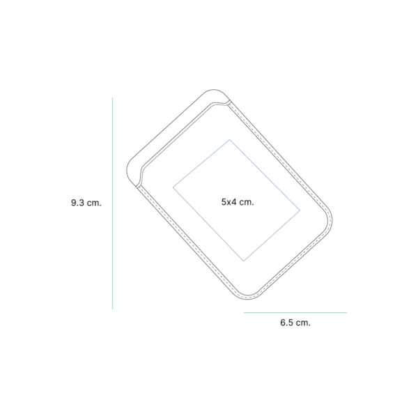 Tarjetero con soporte para celular Bardia.