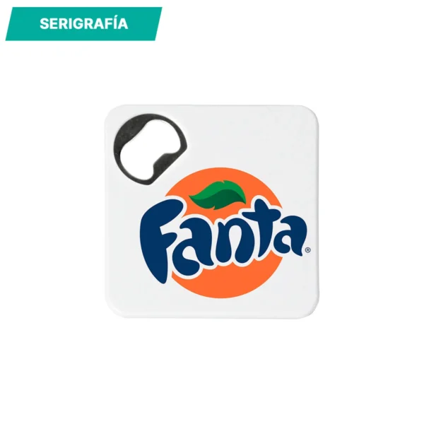 Porta vasos y destapador Asso.