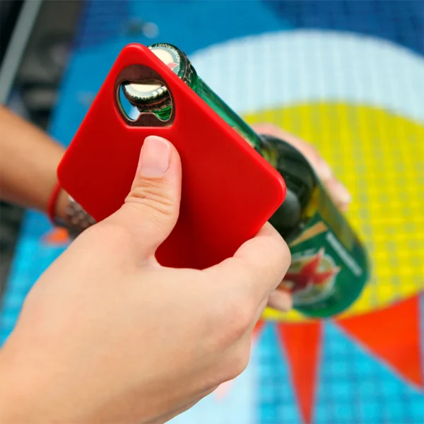 Porta vasos y destapador Asso.