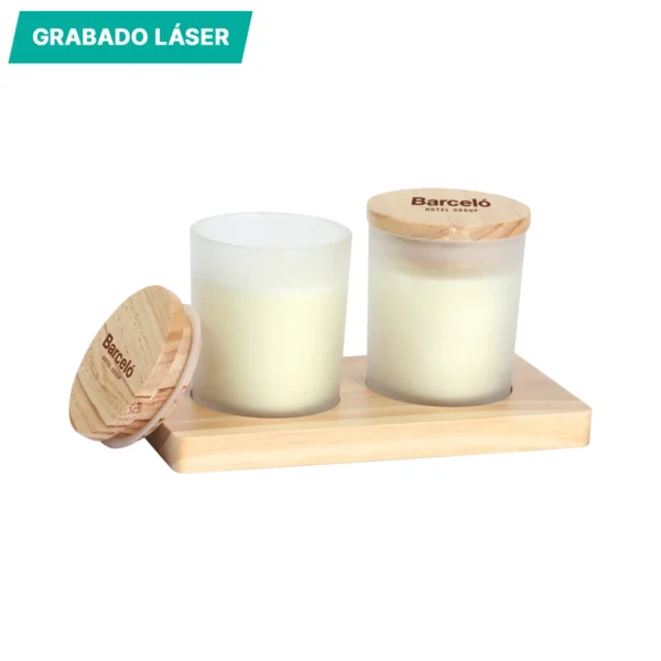 hm-098-gal-1 Set de velas Baschi.