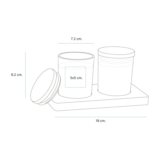 hm-098-gal-3 Set de velas Baschi.