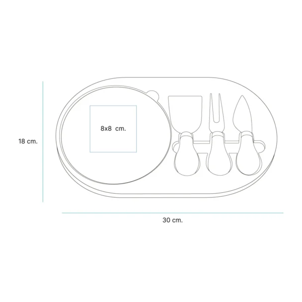 Set de quesos Dakar.