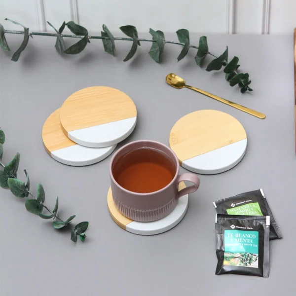 Juego porta vasos Frazé.