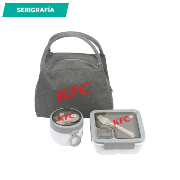 Lonchera con contenedores Mey.