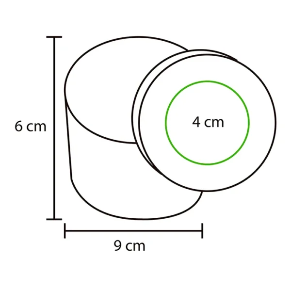 i-001-gal-2 Estuche metálico redondo.