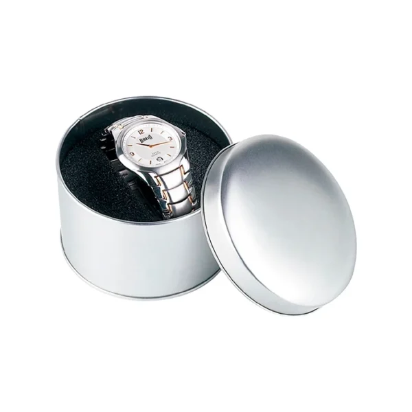 i-001-main Estuche metálico redondo.