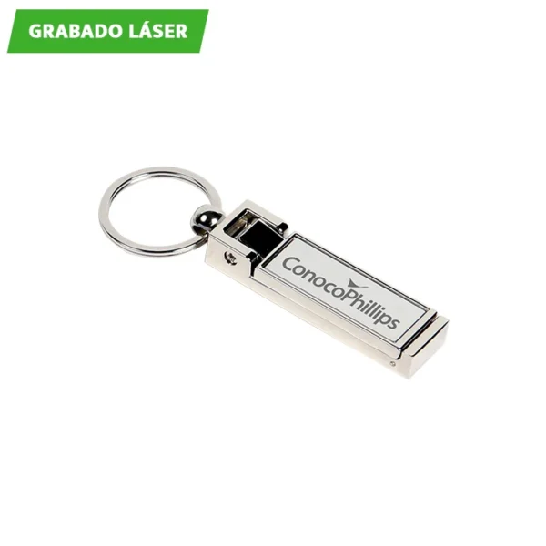 ll-031-gal-2 Llavero metálico Cahir.